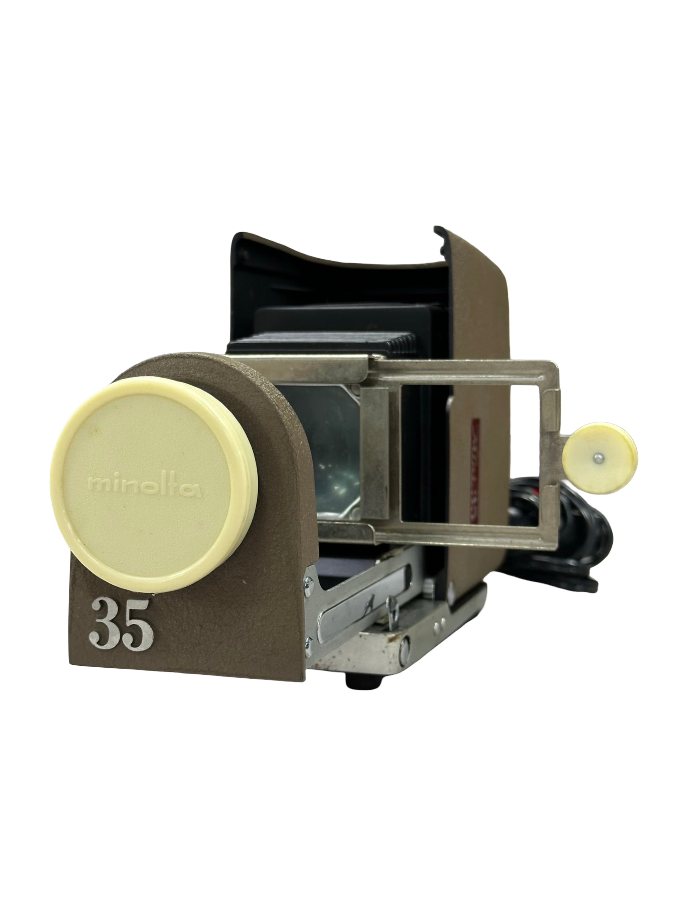 Minolta Mini-35 Vintage 35mm Slide Projector - Mid-Century Analog Tech