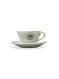 Vintage Heap Hoe & Co. Coffee Factory Singapore Cup & Saucer Set - Rare Kopitiam Memorabilia