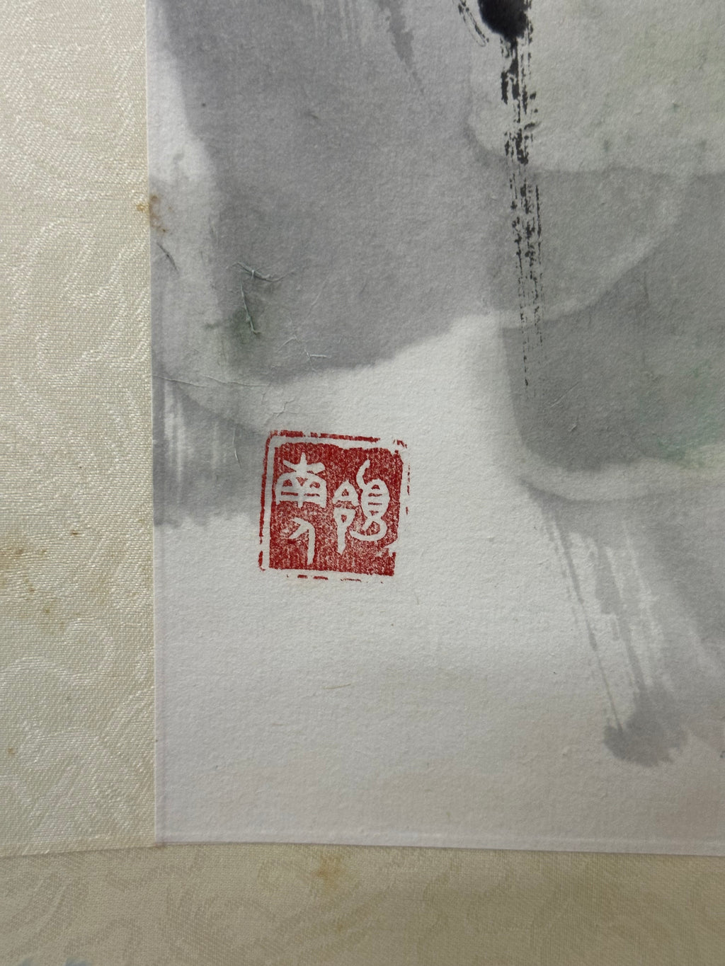 Liu chuncao 刘春草 1996 Signed Chinese Ink Painting (Bingzi Year) – Hand-Painted Red-Crowned Cranes