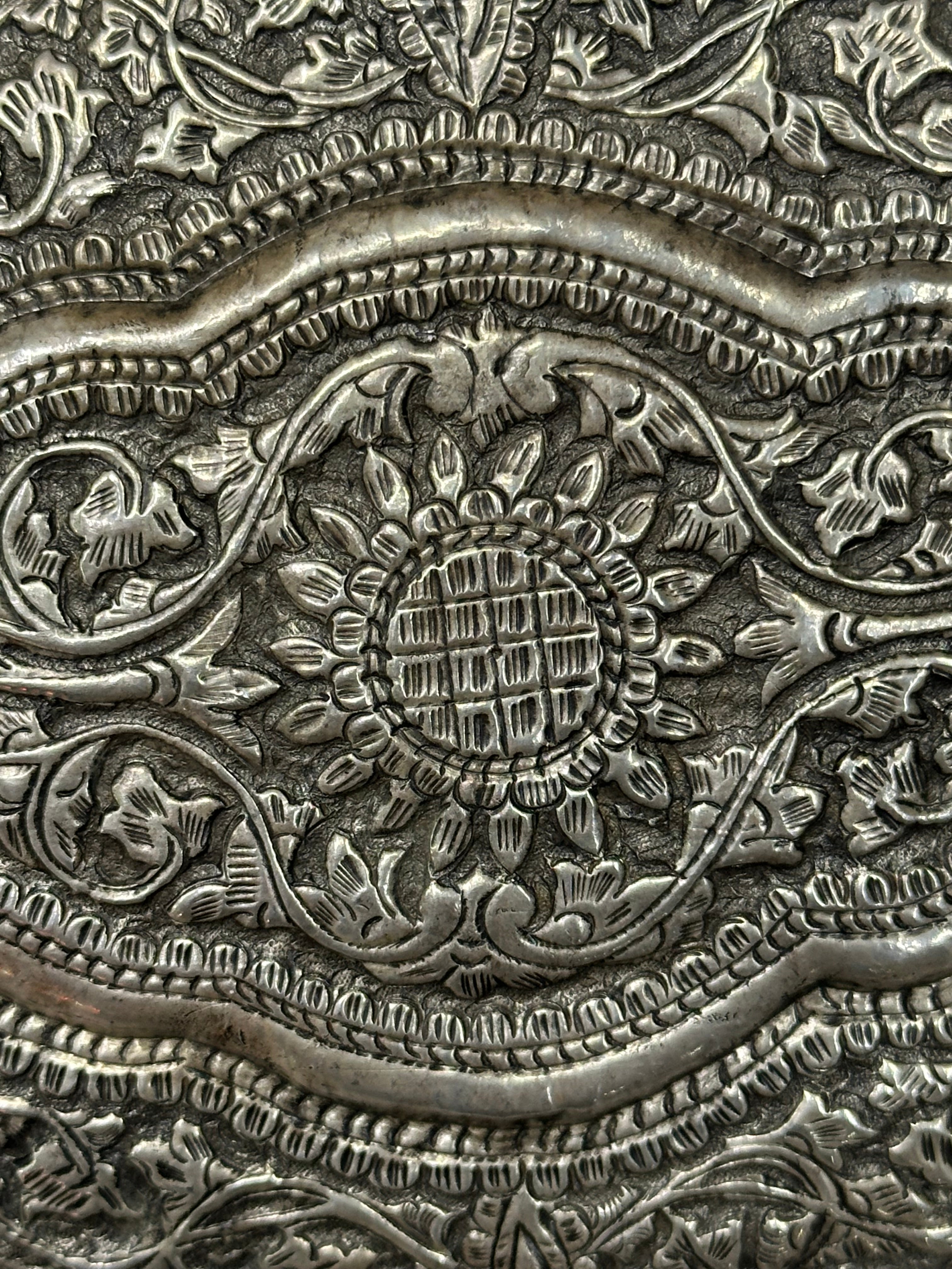Straights Chinese silver pending ( belt buckle )