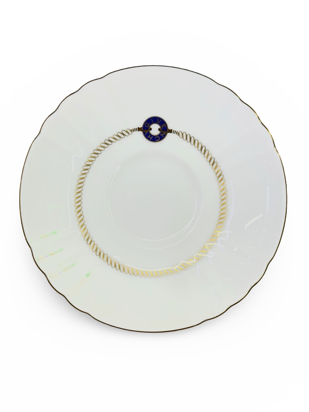 Vintage Givenchy Fine Bone China Teacup & Saucer Set - Pair of 2