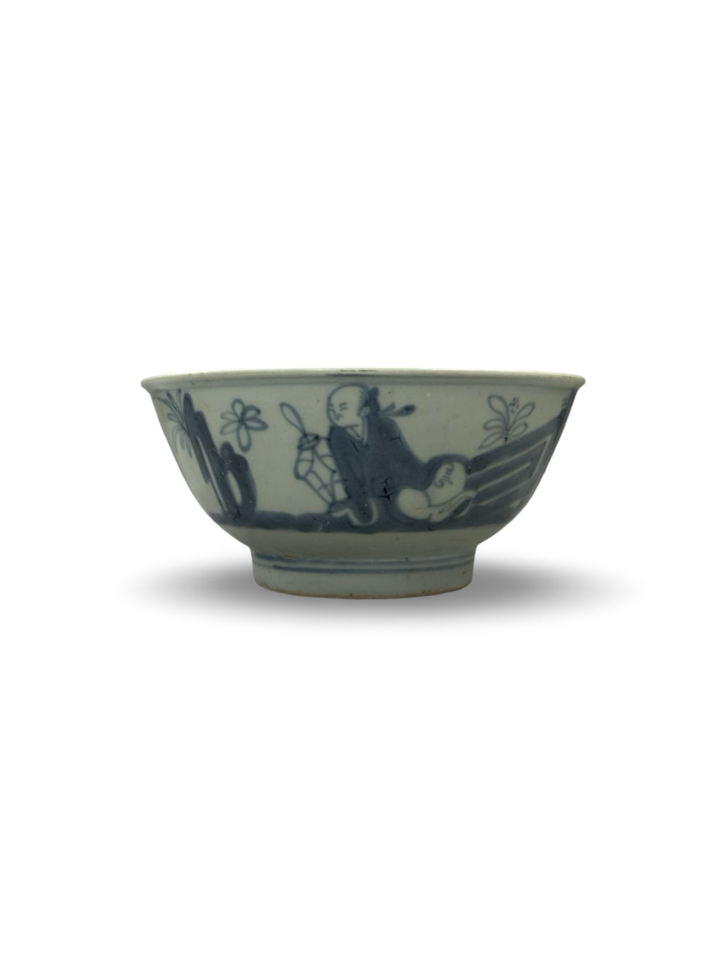 Authentic Tek Sing Shipwreck Porcelain Bowl - Qing Dynasty c.1822 - Nagel Auction Provenance