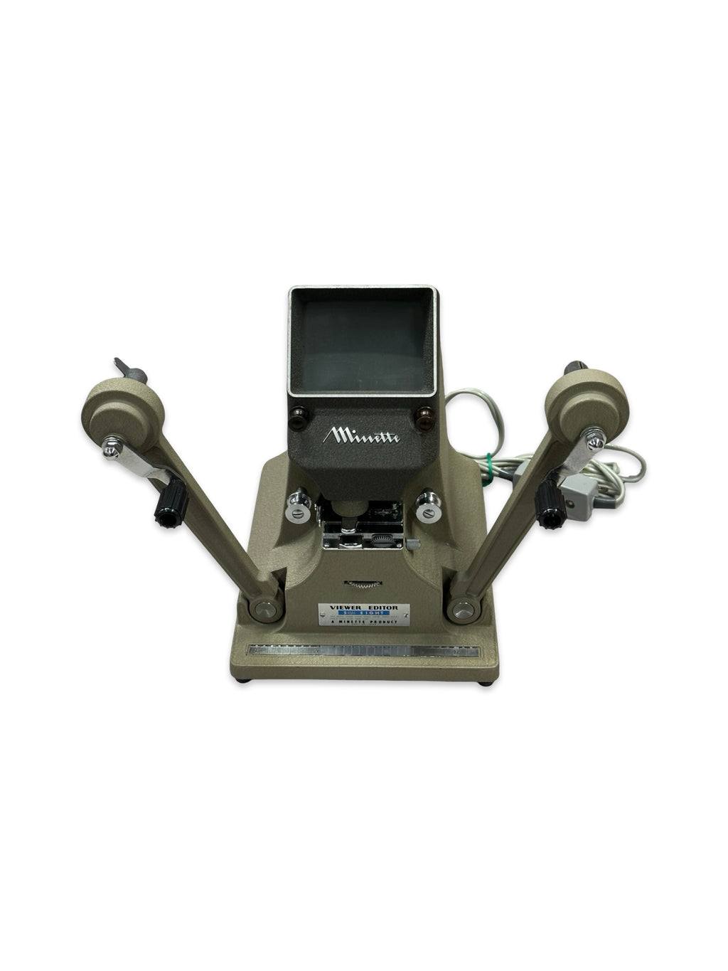 Minette S-5 Film Viewer Editor | High-Definition Glass Screen | Super 8 Movie Gear