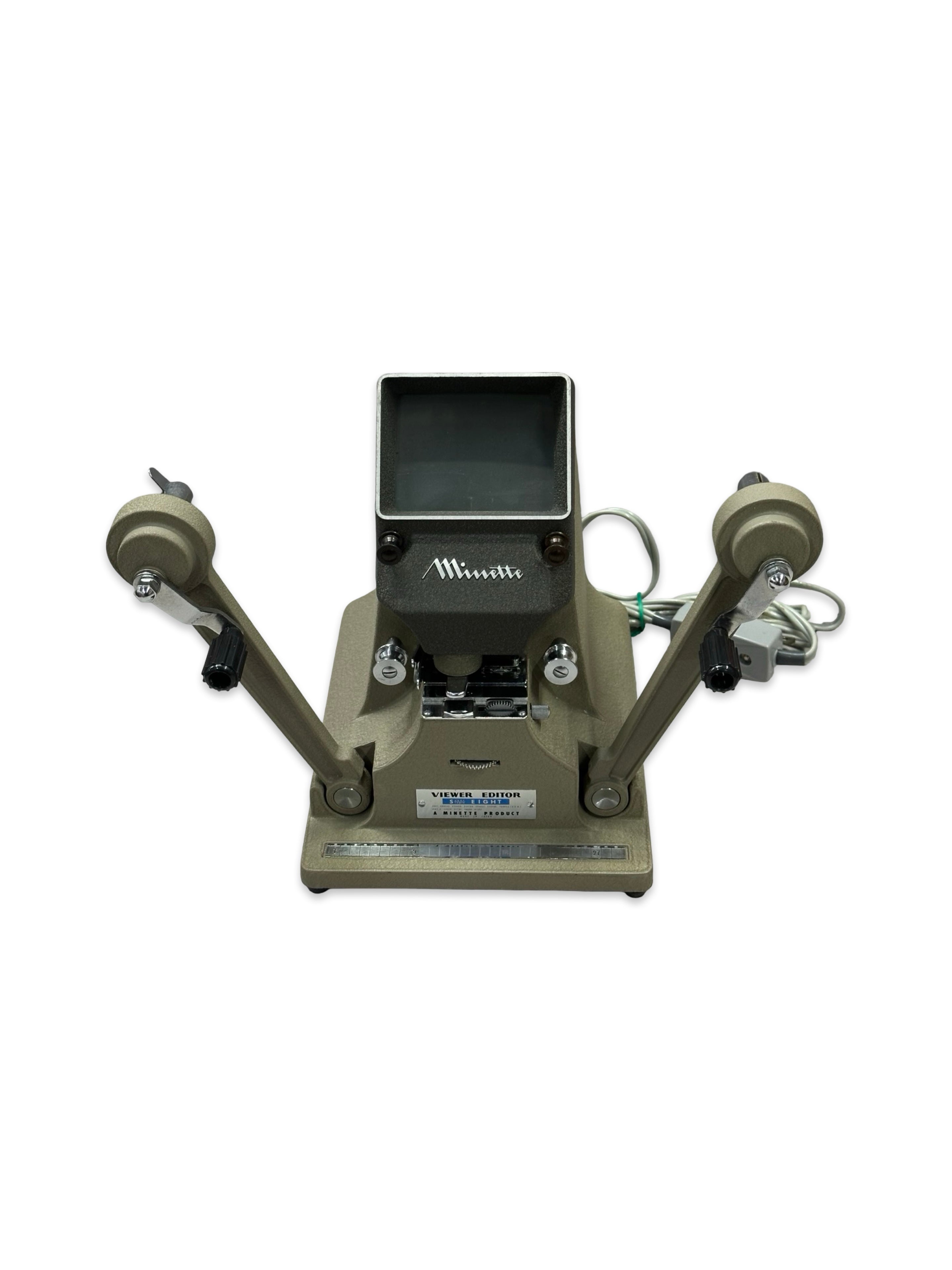 Minette S-5 Film Viewer Editor | High-Definition Glass Screen | Super 8 Movie Gear