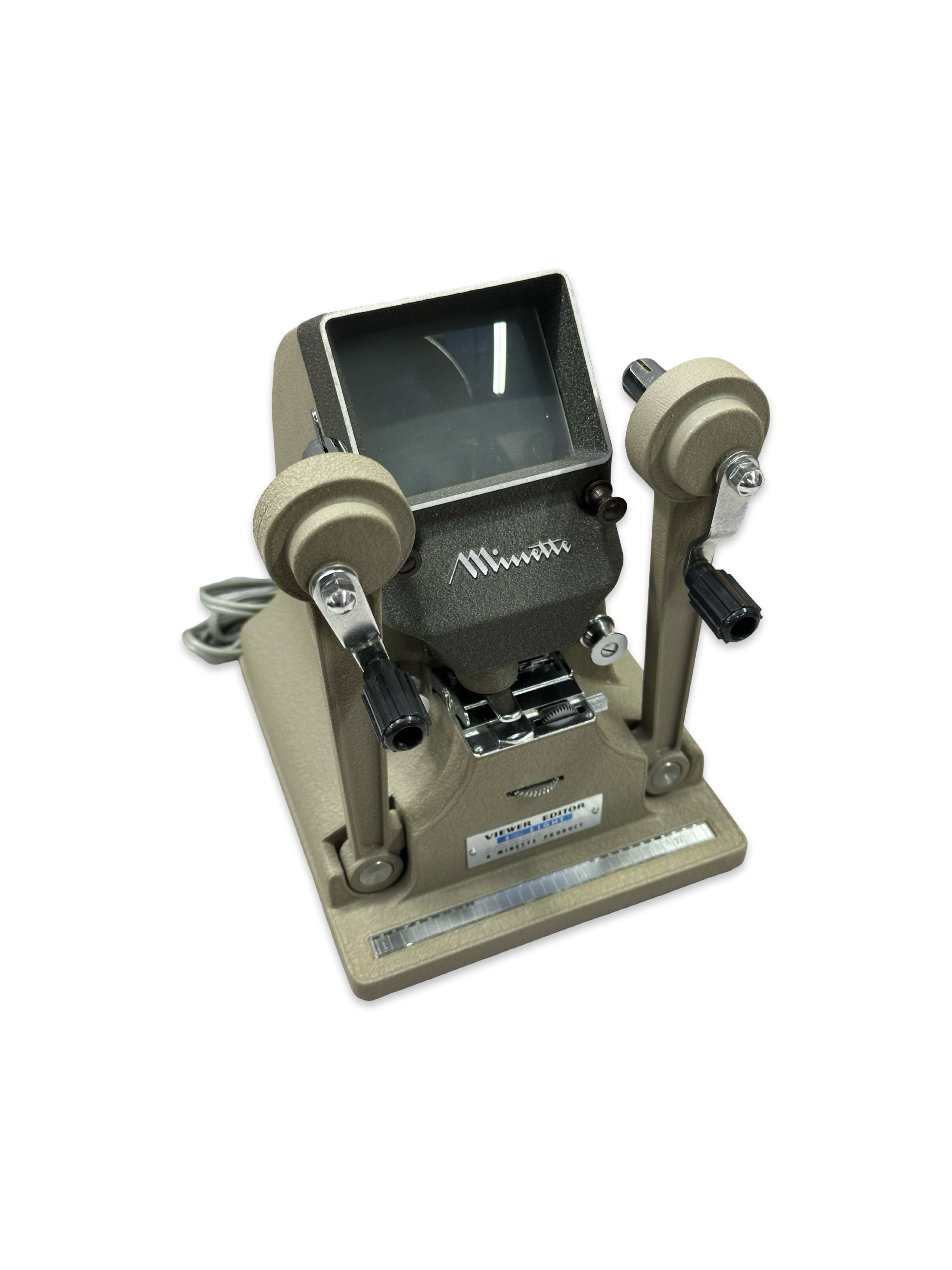 Minette S-5 Film Viewer Editor | High-Definition Glass Screen | Super 8 Movie Gear