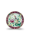 Antique Peranakan nyonya Famille Rose Small Dish – Phoenix & Peony Motif