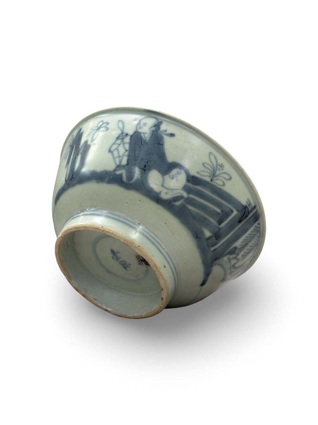Authentic Tek Sing Shipwreck Porcelain Bowl - Qing Dynasty c.1822 - Nagel Auction Provenance