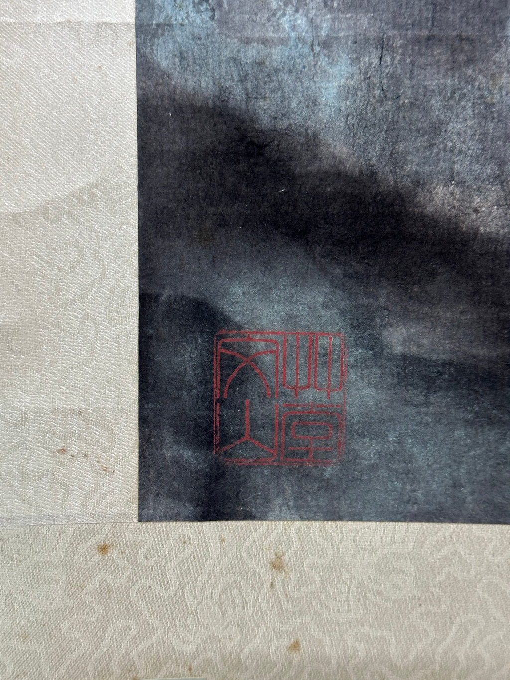 Liu chuncao 刘春草 Original Chinese Ink Wash Painting - "Top of the World" Himalayan Peaks (1997)