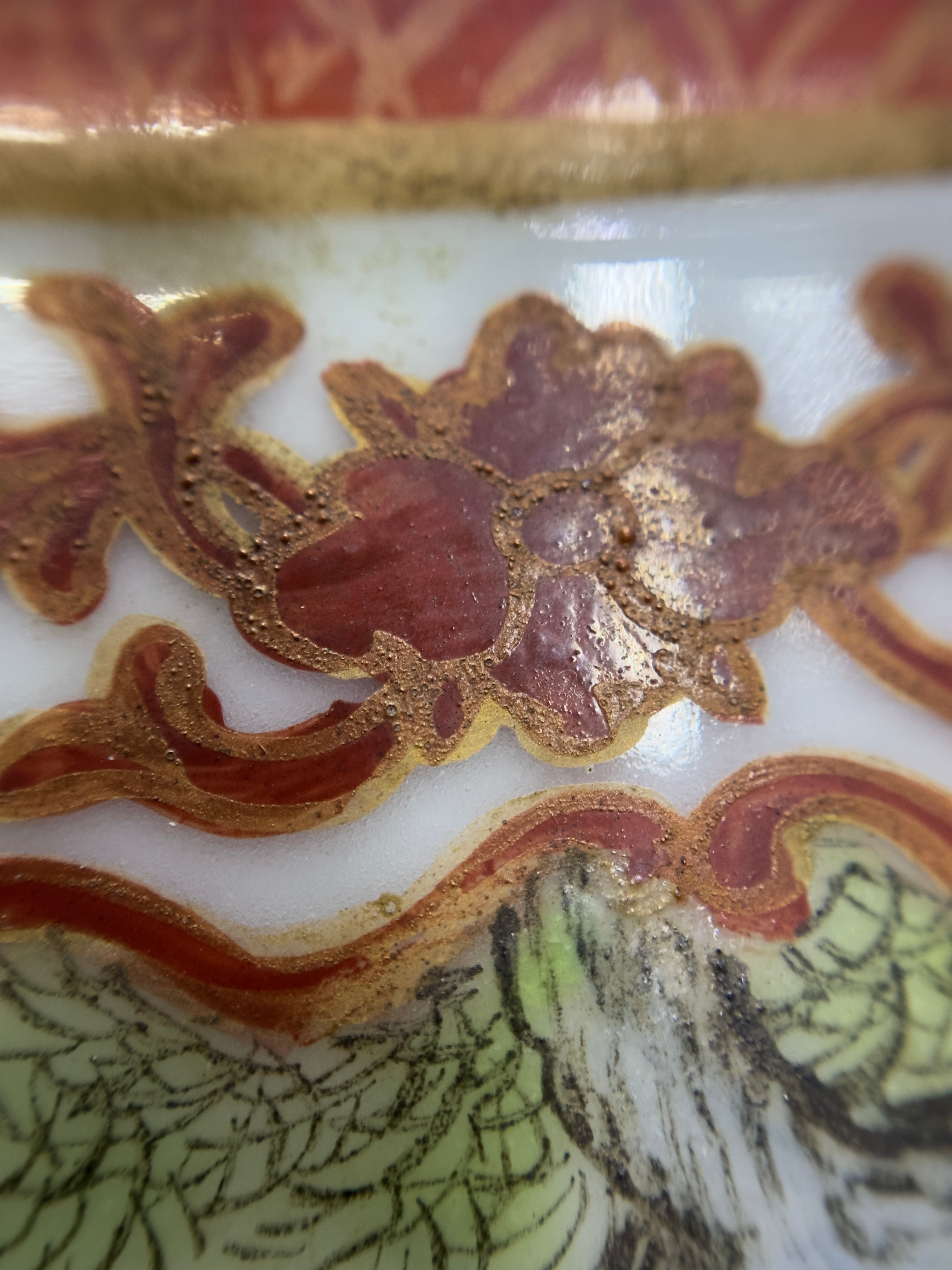 20th-century Chinese tripod censer ceramic