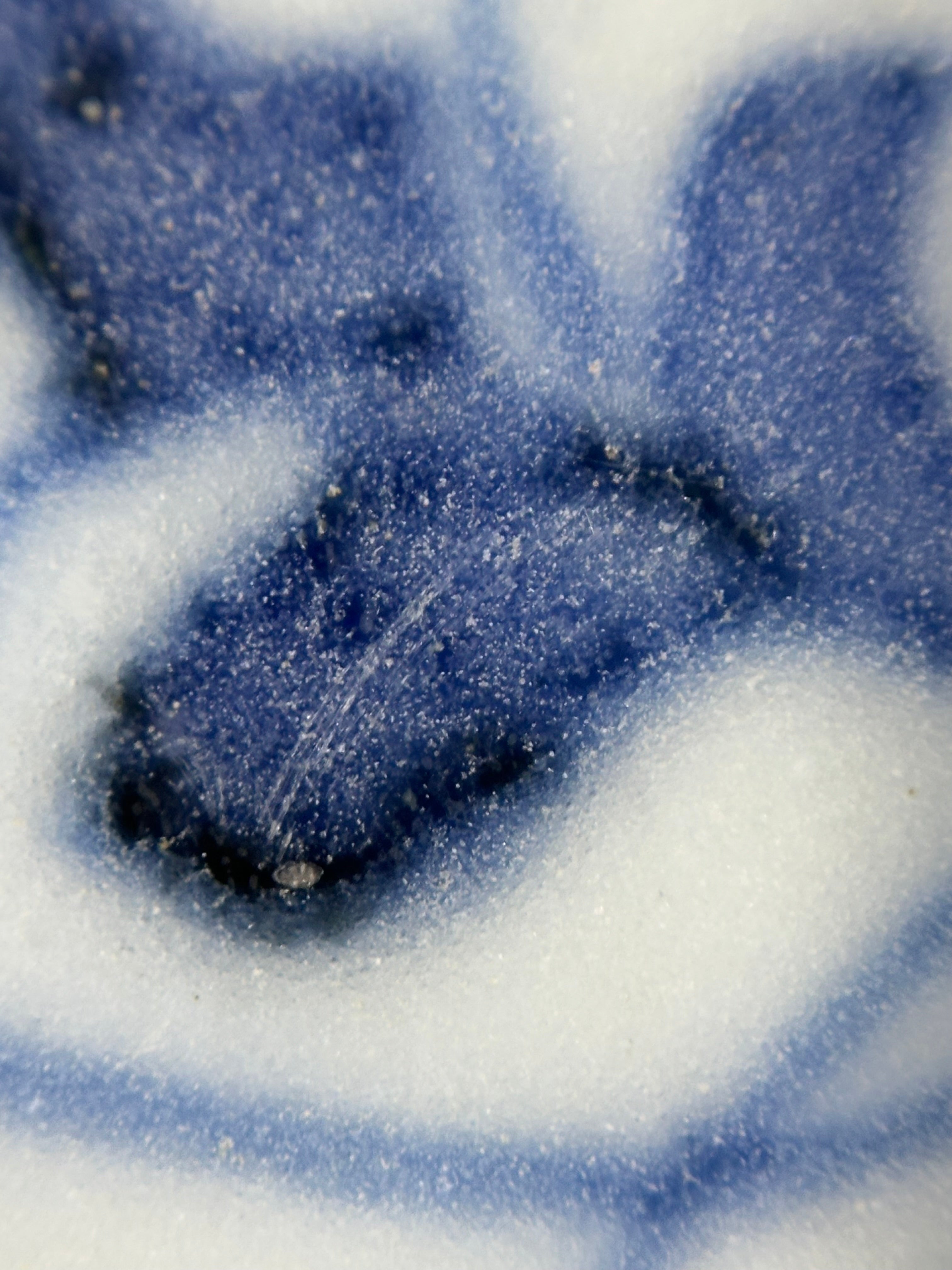 Authentic 1822 Tek Sing Shipwreck Blue & White Porcelain Bowl – "Flowering Peony" Design (Nagel Lot 6091)