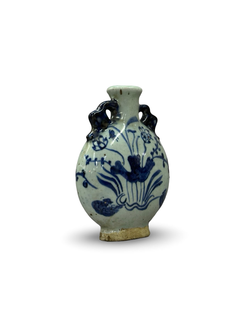 Blue and White Baoyueping Moonflask – 19th Century Style