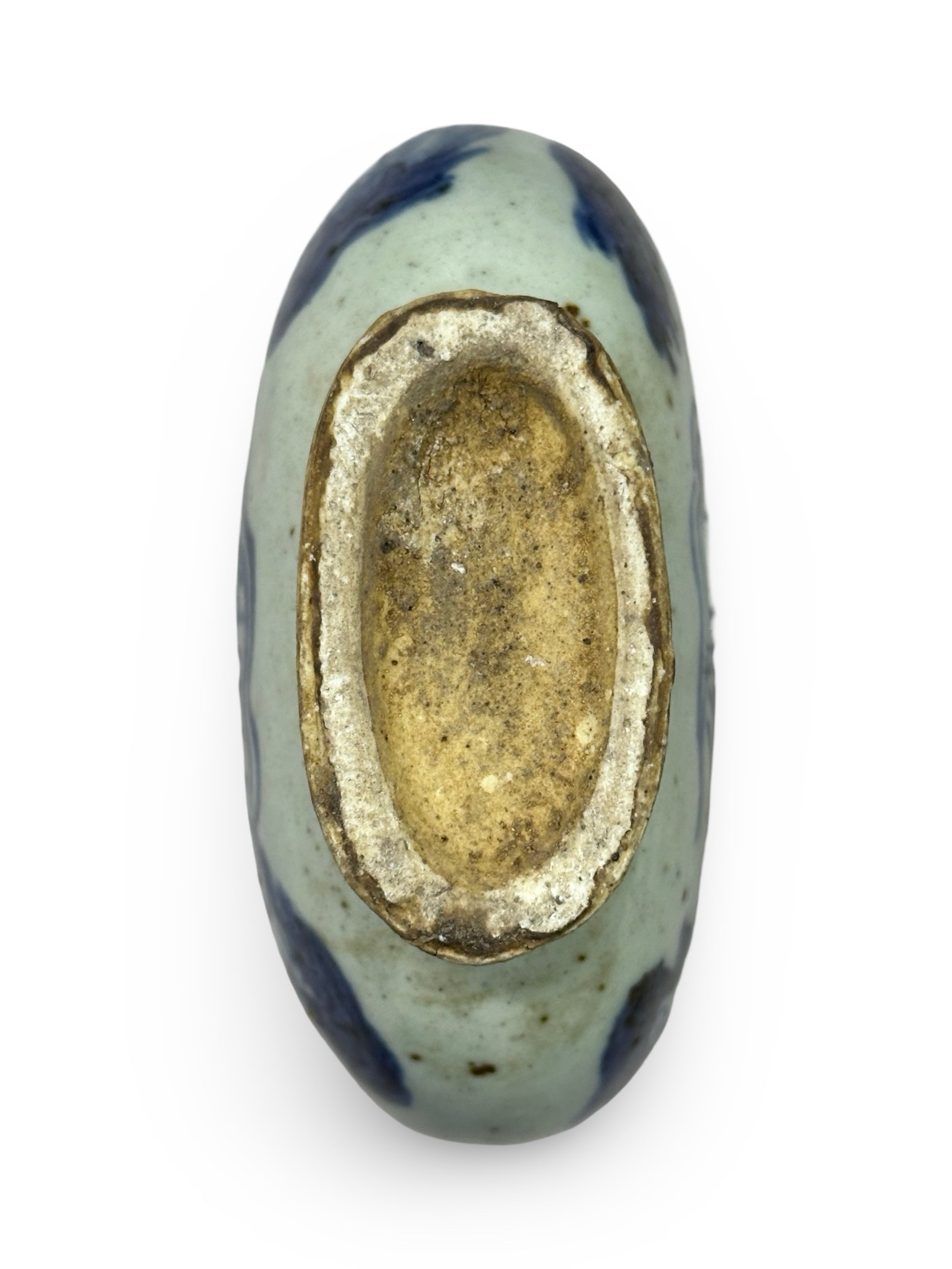 Blue and White Baoyueping Moonflask – 19th Century Style