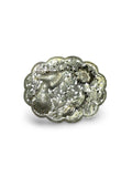 Antique Peranakan Straits Chinese Silver Pending (Belt Buckle) – Phoenix & Peony Repoussé