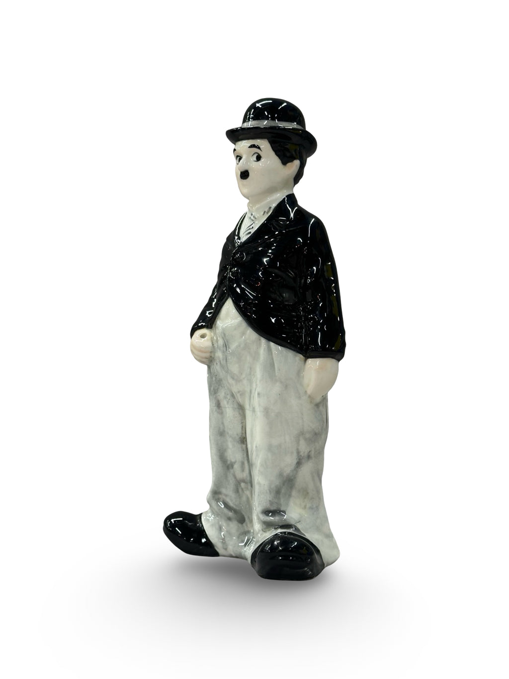 Vintage Charlie Chaplin "The Tramp" Ceramic Coin Bank – Official Bubbles Inc. S.A. License