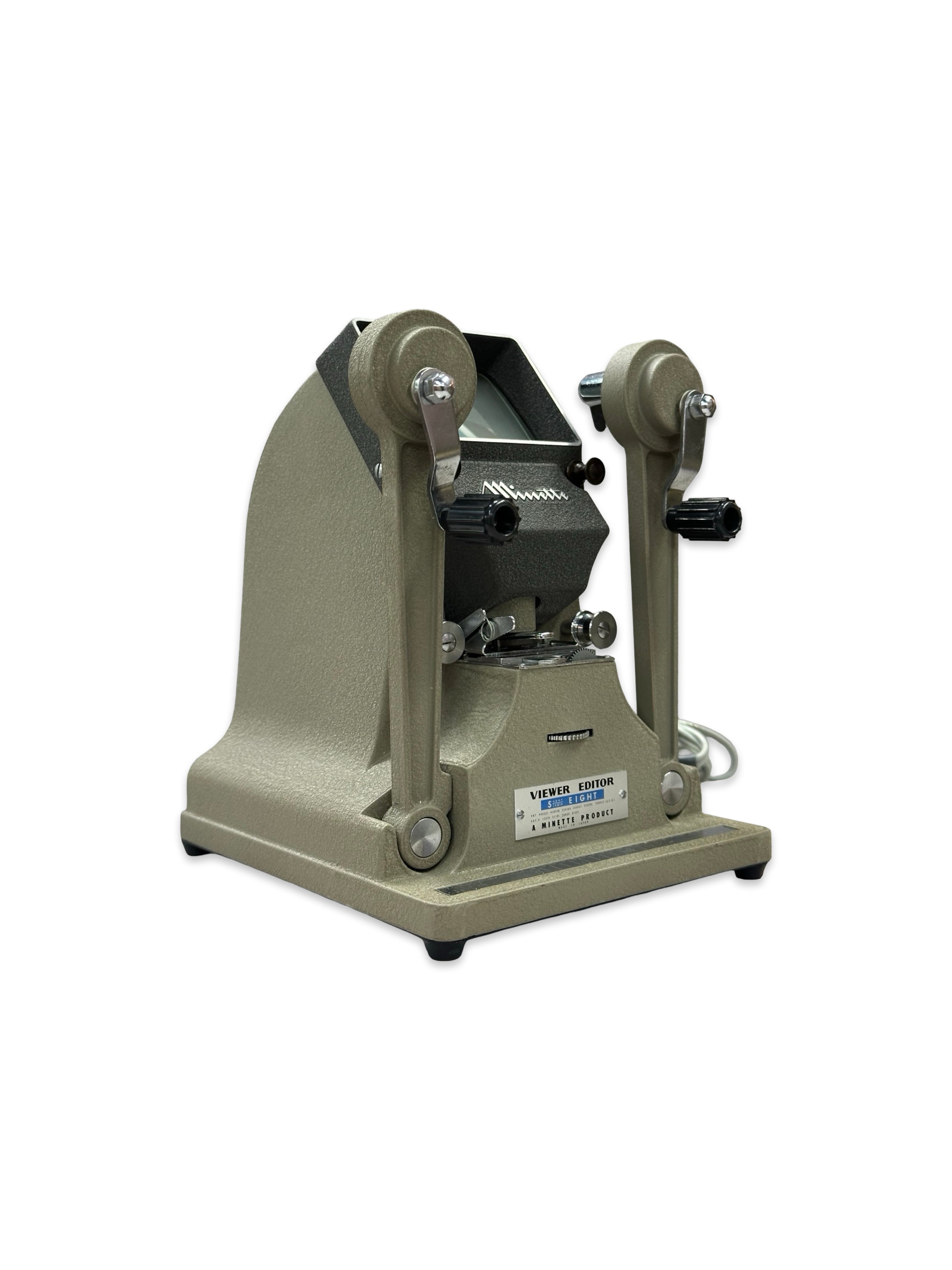 Minette S-5 Film Viewer Editor | High-Definition Glass Screen | Super 8 Movie Gear