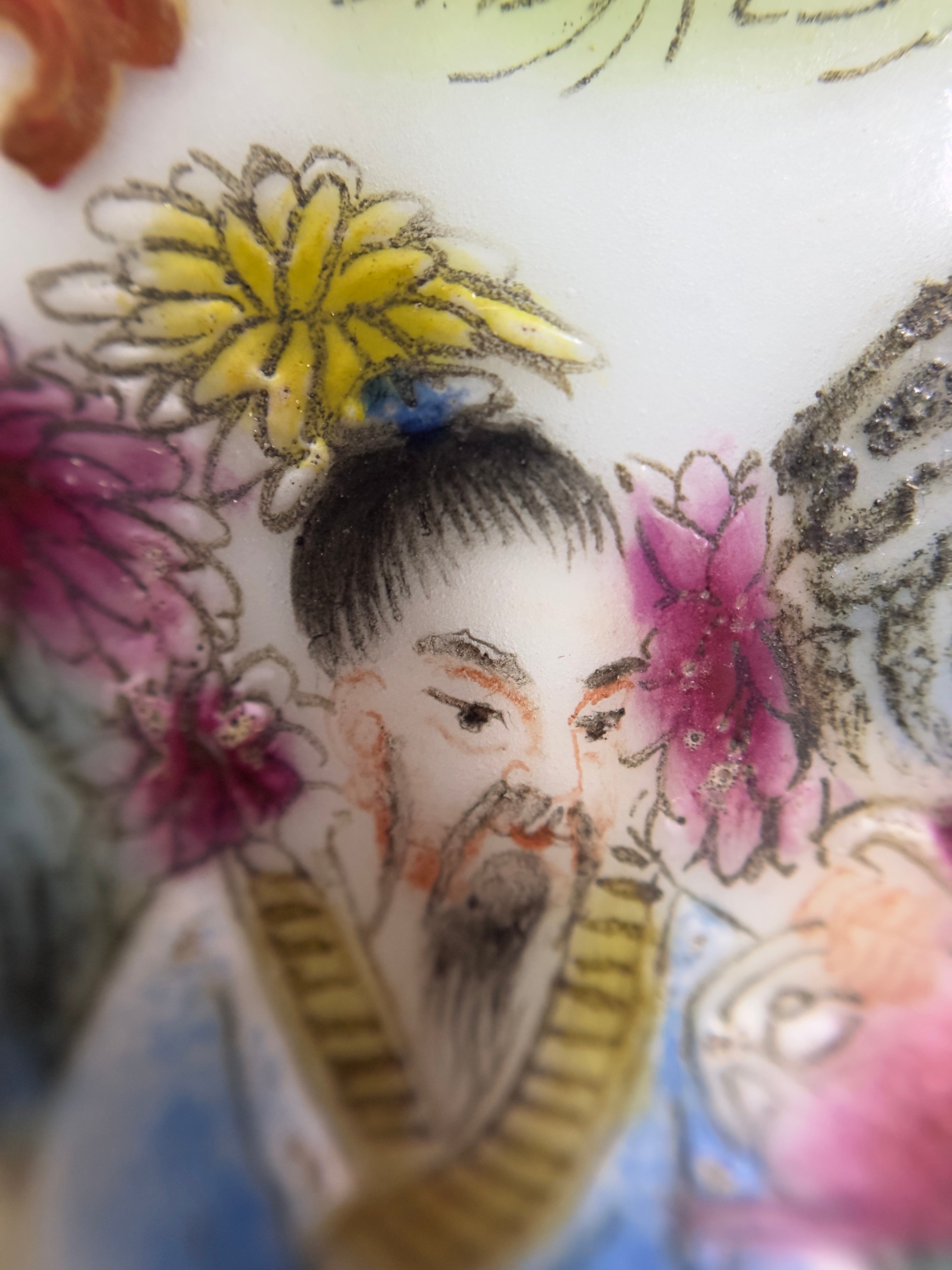 20th-century Chinese tripod censer ceramic